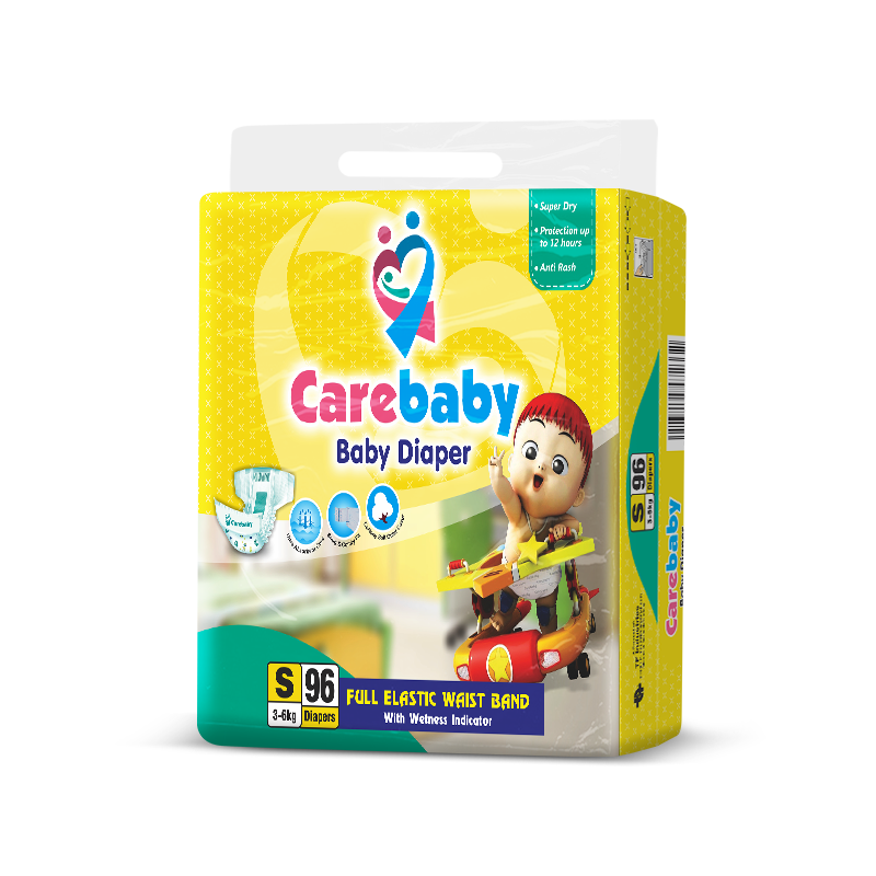 Carebaby Diaper  Size Mega Small 96-Count